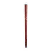 G-60008 [日本製 漆塗 箸 純金若狭 20.5cm]