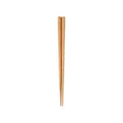 M-20469 [ナチュラルウッド 六角箸 なら 18cm 日本製 小学校入学～小学校中学年（6歳～10歳）のお子様向け]