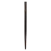 G-96413 [日本製 漆塗 箸 rassen 黒拭漆 23cm]