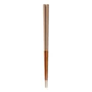 G-90654 [日本製 漆塗 箸 sarahashi 白漆 22.5cm ホワイト]