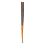 G-90655 [日本製 漆塗 箸 sarahashi 灰漆 22.5cm グレー]