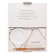 S-81145 [箱入りギフト 箸・お皿セット 各1 sarahashi シングルセット ホワイト]