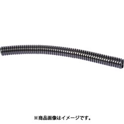アダプタフレックス フレキシブルコンジットチューブ 34サイズ 黒 10M ファインピッチ PAFS34/BL/10M