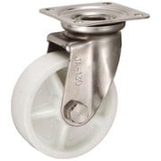 UKAI ステンレス製キャスター 旋回(自在)金具 JAタイプ ナイロン 車輪径130mm PJA-130