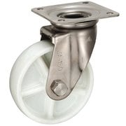 UKAI ステンレス製キャスター 旋回(自在)金具 JAタイプ ナイロン 車輪径150mm PJA-150