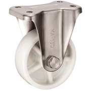 UKAI ステンレス製キャスター 固定金具 KAタイプ ナイロン 車輪径130mm PKA-130