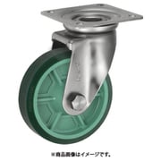 UKAI ステンレス製キャスター 旋回(自在)金具 JAタイプ ウレタンゴム 車輪径75mm PNUAJA-75