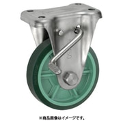 UKAI ステンレス製キャスター ストッパー付固定金具 KABZタイプ ウレタンゴム 車輪径200mm PNUAKABZ-200