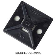 TY-Rap (タイラップ)4方向マウンティングベース耐候(黒色)(小袋) 幅12.7×長さ12.7mm タイ幅最大4.0mm 100個入り TC050X050AX-C