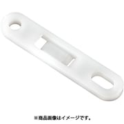 TY-Rap (タイラップ)直列マウンティングベース標準(ナチュラル色)(大袋) 最大1束結束 タイ幅最大4.8mm 1000個入り TC101