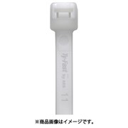 TY-Fast (タイファスト)産業用ケーブルタイ(結束バンド) 標準グレード(ナチュラル色)(小袋) 幅3.6X長さ140mm 100本入り TY125-40-100
