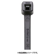 TY-Fast (タイファスト)産業用ケーブルタイ(結束バンド) 耐候・耐熱グレード(黒色)(小袋) 幅4.8×長さ190mm 100本入り TY175-50X-100