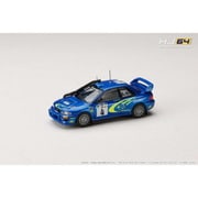 HJR646041F 1/64 SUBARU IMPREZA WRC 2000 #4 （SAFARI） [ダイキャストミニカー]