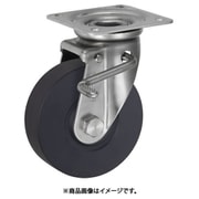 UKAI ステンレス製キャスター ストッパー付旋回(自在)金具 JABタイプ MCナイロン 車輪径100mm UWAJAB-100