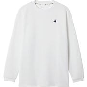 ヘランカワッフル長袖Tシャツ メンズ フィットネス 長袖シャツ ホワイト(WH00) Sサイズ LT5FLT00M