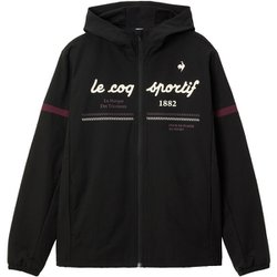 裏起毛ウィンドブレーカージャケット メンズ フィットネス ジャケット ブラック（BK00） Oサイズ LT5FWB30M