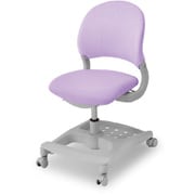 ハイブリッドチェア ファブリックタイプ ミドルバック 電動昇降デスク用 回転チェア パープル色 CDC-925PR
