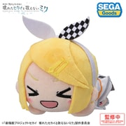 劇場版プロジェクトセカイ 壊れたセカイと歌えないミク 寝そべり ぬいぐるみ ステージのセカイの鏡音リン