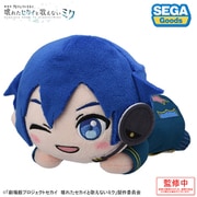 劇場版プロジェクトセカイ 壊れたセカイと歌えないミク 寝そべり ぬいぐるみ ワンダーランドのセカイのKAITO