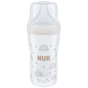 FDNK10742038 [パーフェクトマッチほ乳びん（プラスチック製） 260ml レインボー 適温目盛り付き]