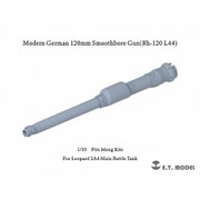 P35-342 1/35 現用 ドイツ レオパルド2A4 120mm Rh-120 L/44滑腔砲 砲身 （モンモデル用） [プラモデル用パーツ]