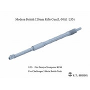 P35-346 1/35 現用 イギリス チャレンジャー2主力戦車 120mm L30A1 L/55砲 砲身 （タミヤ用） [プラモデル用パーツ]