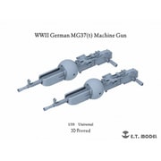 P35-363 1/35 WWII ドイツ MG37（t）車載機関銃 38（t）軽戦車用 2個入 [プラモデル用パーツ]