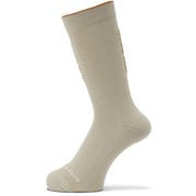 フリーランライトクルー ユニセックス ランニングウェア ソックス フォッシルアイボリー×ヤムオレンジ(FY) Mサイズ(25-27cm) NN82505