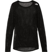 L/S 100DRY WOOL CR メンズ アンダーウェア （K） Mサイズ NU62511