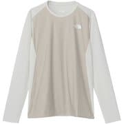 L/S HYB GTD ML CR レディース ランニングウェア シャツ （GS） Mサイズ NTW62577