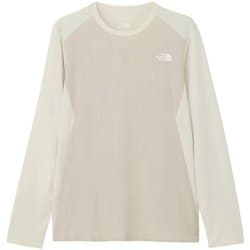 ロングスリーブハイブリッドGTDメランジクルー メンズ ランニングウェア シャツ グレイッシュホワイト（GS） Sサイズ NT62577