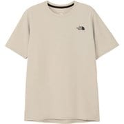 ショートスリーブエンデューロクルー メンズ ランニングウェア シャツ フォッシルアイボリー(FI) Sサイズ NT12575