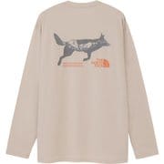 ロングスリーブフリーランフラッシュドライクルー ユニセックス ランニングウェア シャツ フォッシルアイボリー（FI） Sサイズ NT62591