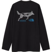 ロングスリーブフリーランフラッシュドライクルー ユニセックス ランニングウェア シャツ ブラック（K） Lサイズ NT62591