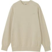 アクションニットクルー ユニセックス スウェット フォッシルアイボリー(FI) Lサイズ NT92581