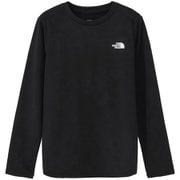 ロングスリーブワンポイントロゴティー レディース カットソー ブラック(K) Mサイズ NTW32587