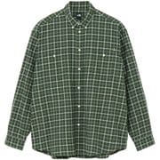ロングスリーブフロストフォージフランネルシャツ ユニセックス シャツ アルパイン×オフホワイトプレイドチェック（AW） XSサイズ NR62431
