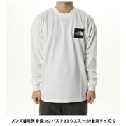 L/S SQUARE LOGO T ユニセックス カットソー （W） Mサイズ NT82534