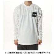 L/S SQUARE LOGO T ユニセックス カットソー （W） Lサイズ NT82534