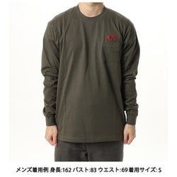 ロングスリーブフラッシュドライフラワーロゴティー ユニセックス カットソー ニュートープ（NT） XXLサイズ NT82535