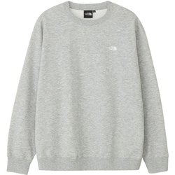 スモールロゴヘザースウェットクルー ユニセックス スウェット ミックスグレー(Z) XXLサイズ NT62532