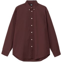 ロングスリーブハーフドームシャツ ユニセックス シャツ セコイアレッド(SQ) Mサイズ NR12450