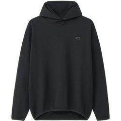 エンライドワッフルフーディー ユニセックス カットソー ブラック(K) Lサイズ NT62561