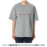 グラフィックティー2 ユニセックス カットソー ミックスグレー（Z） XSサイズ KSU35303