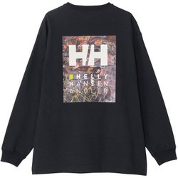 L/S HHA LOGO TEE メンズ カットソー （K） Lサイズ HH32550