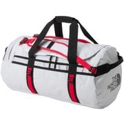 BCダッフルM ボストンバッグ 65L TNFホワイト×TNFブラック×エレベーションレッド(WR) NM82367