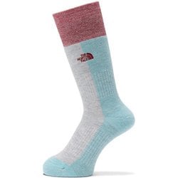 トレッカーズクルー ユニセックス ソックス メルドグレー×ポイントレッド（MP） Sサイズ（23-25cm） NN82523