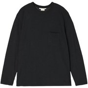 メリノ150LSポケットティー ユニセックス カットソー ブラック（01） XSサイズ（日本：Sサイズ） IB0A57DB