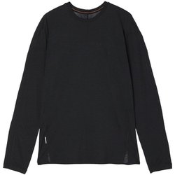 150メリノファインエースロングスリーブティー メンズ カットソー ブラック(01) Sサイズ(日本:Mサイズ) IB0A571K