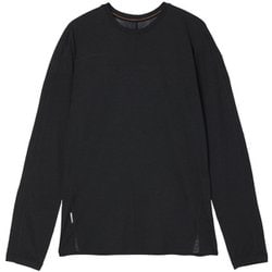 150メリノファインエースロングスリーブティー メンズ カットソー ブラック（01） Mサイズ（日本：Lサイズ） IB0A571K